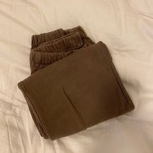 Brown Brandy Melville Sweatpants